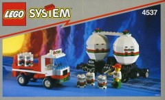 LEGO Trains 4537 Twin Tank Transporter