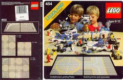 LEGO Space 454 Two Lunar Landing Plates