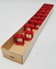 LEGO System 456 1 x 2 x 2 Window, Red or White