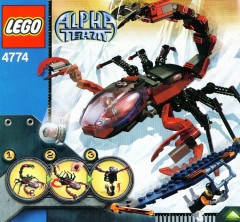 LEGO Alpha Team 4774 Scorpion Orb Launcher