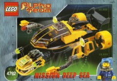 LEGO Команда Альфа (Alpha Team) 4792 Alpha Team Navigator and ROV