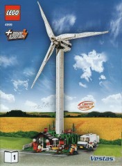 LEGO Эксперт Создания (Creator Expert) 4999 Vestas Wind Turbine