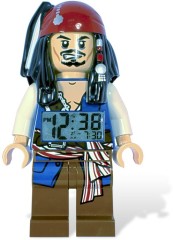 LEGO Gear 5000144 Pirates of the Caribbean Jack Sparrow Minifigure Clock 