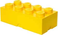 LEGO Мерч (Gear) 5001267 8 stud Yellow Storage Brick