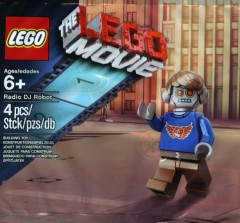 LEGO ЛЕГО Фильм (The LEGO Movie) 5002203 Radio DJ Robot