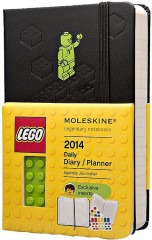 LEGO Gear 5002675 Moleskine 2014 Daily Pocket Planner