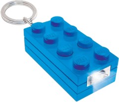 LEGO Gear 5002805 2x4 Brick Key Light (Blue)