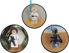 LEGO Мерч (Gear) 5002825 Luke Skywalker, Princess Leia and Boba Fett Magnets