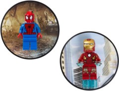 LEGO Gear 5002827 Magnet Set: Spiderman and Iron Man