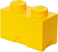 LEGO Мерч (Gear) 5003570 2 stud Yellow Storage Brick