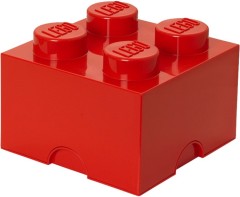 LEGO Мерч (Gear) 5003575 4 stud Red Storage Brick