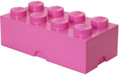LEGO Мерч (Gear) 5005027 8 stud Bright Purple Storage Brick