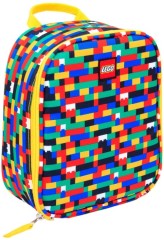 LEGO Gear 5005355 Red Blue Brick Print Lunch Bag