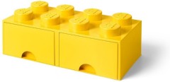 LEGO Gear 5005400 8 stud Bright Yellow Storage Brick Drawer