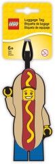 LEGO Мерч (Gear) 5005582 LEGO Hot Dog Guy Luggage Tag