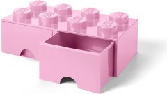 LEGO Мерч (Gear) 5006134 LEGO 8 Stud Light Purple Storage Brick Drawer