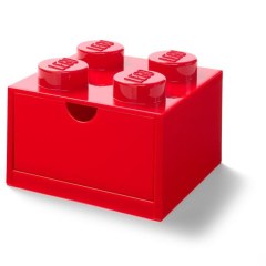 LEGO Мерч (Gear) 5005872 4 Stud Red Desk Drawer