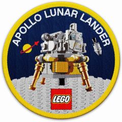 LEGO Мерч (Gear) 5005907 NASA Apollo 11 Lunar Lander Patch