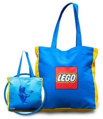 LEGO Gear 5005910 Reversible Canvas Tote Bag 