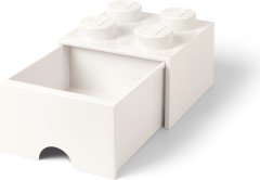 LEGO Мерч (Gear) 5006208 LEGO 4 Stud White Storage Brick Drawer