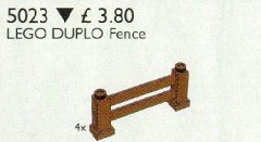 LEGO Service Packs 5023 Duplo Farm Fences