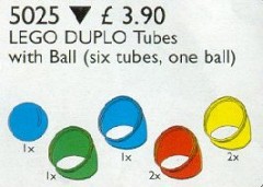 LEGO Service Packs 5025 Duplo Tubes with Balls
