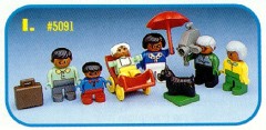 LEGO Service Packs 5091 Duplo Family, Hispanic