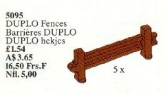 LEGO Service Packs 5095 Duplo Fences