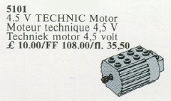 LEGO Service Packs 5101 Motor 4.5 V