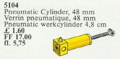 LEGO Service Packs 5104 Pneumatic Piston Cylinder 48 mm Yellow