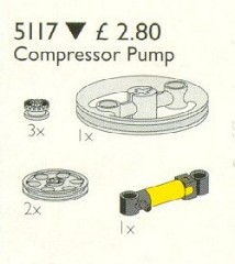 LEGO Service Packs 5117 Compressor Pump for 8868