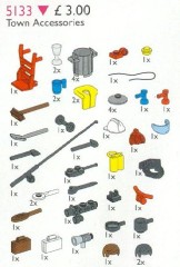 LEGO Service Packs 5133 Town Accessories