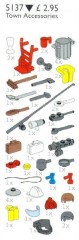 LEGO Service Packs 5137 Town Accessories