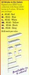 LEGO Service Packs 5142 Basic Bricks White