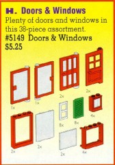 LEGO Service Packs 5149 Doors and Windows