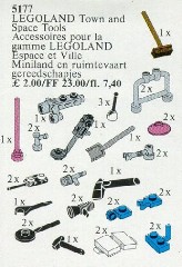 LEGO Service Packs 5177 Town and Space Tools