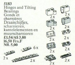 LEGO Service Packs 5183 Hinges and Tilting Bearings