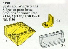 LEGO Service Packs 5190 Seats and Windscreens