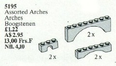 LEGO Service Packs 5195 Assorted Arches