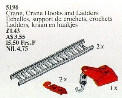 LEGO Service Packs 5196 Crane, Crane Hooks and Ladders
