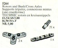 LEGO Service Packs 5264 Rotors and Bush / Cross Axles
