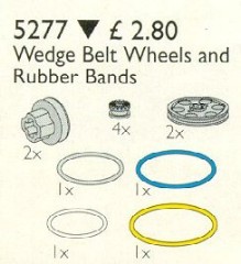 LEGO Service Packs 5277 Wedge Belt, Pulleys and V-Belts