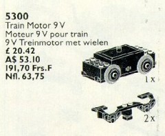 LEGO Service Packs 5300 Train Motor 9 V