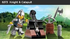 LEGO Castle 5373 Knight & Catapult