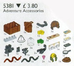 LEGO Service Packs 5381 Adventure Accessories