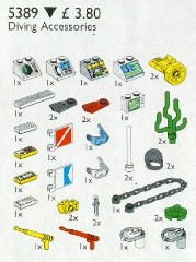 LEGO Service Packs 5389 Diving Accessories
