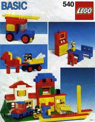 LEGO Basic 540 Basic Building Set, 5+