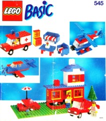 LEGO Basic 545 Basic Building Set, 5+
