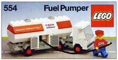 LEGO Town 554 Exxon Fuel Tanker