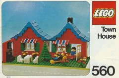 LEGO Town 560 Town House